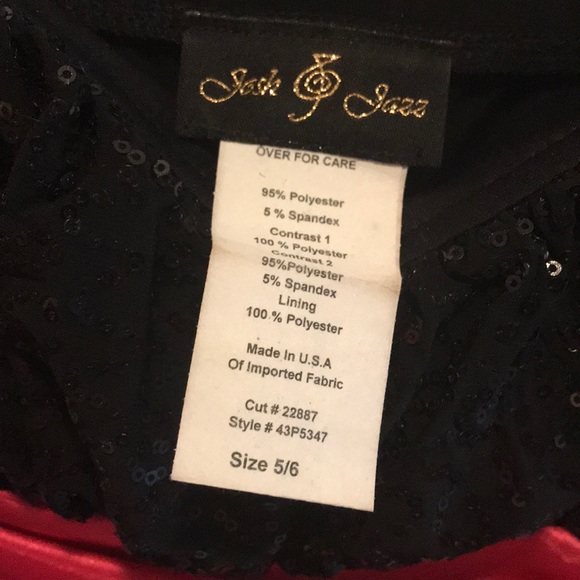 Black sequin/fuchsia sash cocktail dress. - Picture 5 of 6